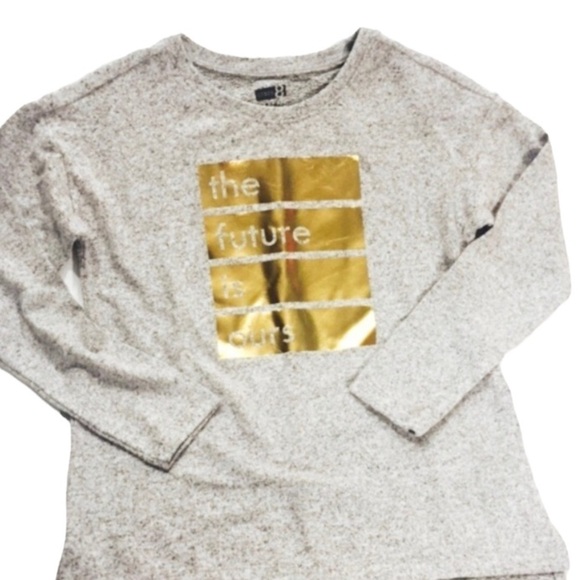 Crazy 8 | Graphic Long Sleeve Top Girls Medium 7-8 New With Tags NWT - Picture 10 of 10